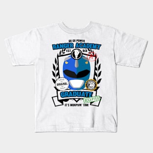 Blue Ranger Academy Kids T-Shirt